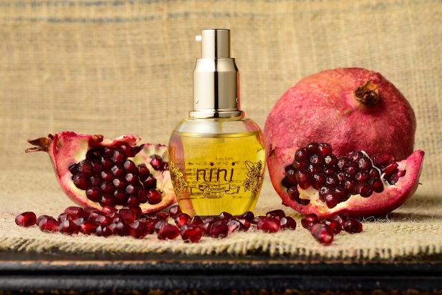jasmine oil with pomegranates
